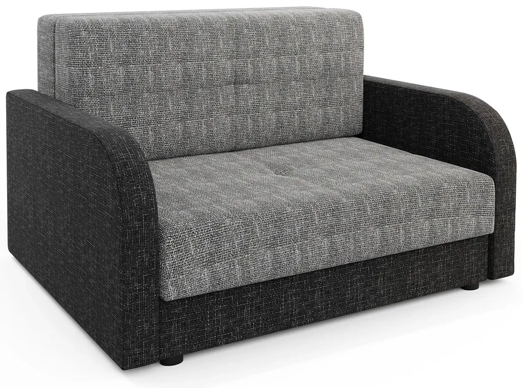 Sofa rozkładana szary + grafit - Oves 4X