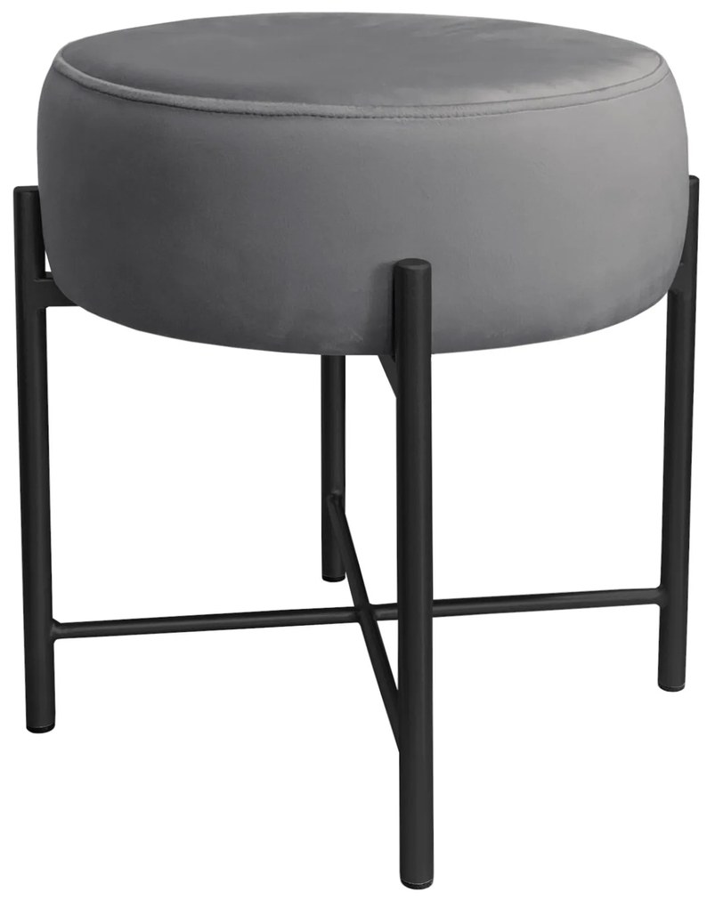 Taboret Pola noga metalowa czarna BL14