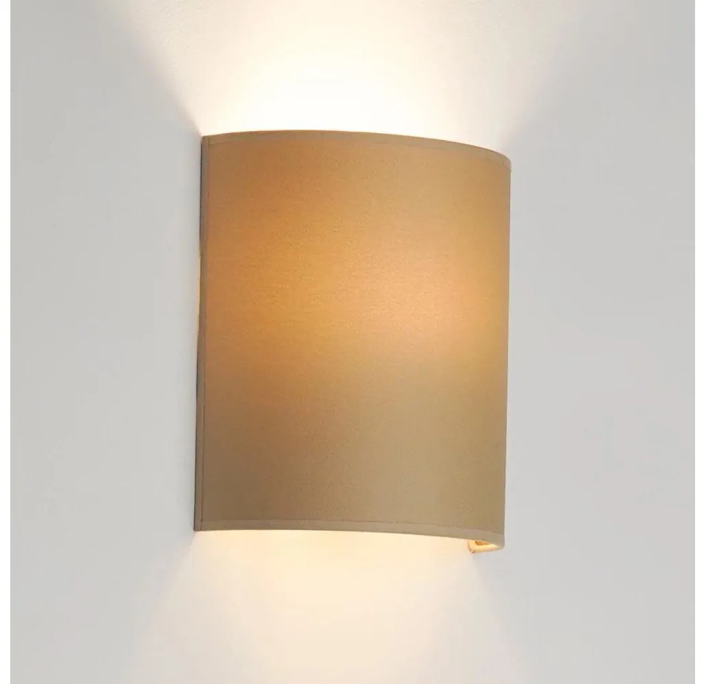 Brilagi - Kinkiet SEMI 1xE27/15W/230V śr. 20 cm beżowy