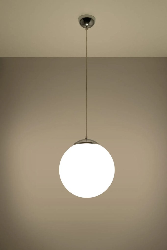 Szklana lampa wisząca LED 8X E823 C6-N26