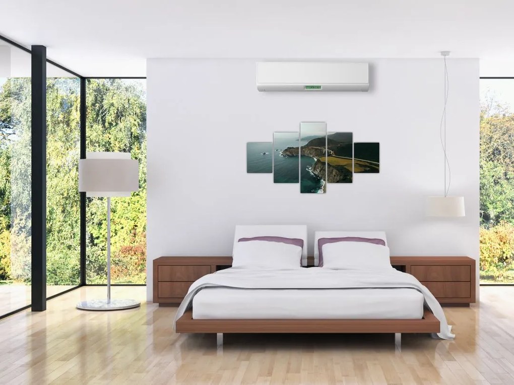 Obraz - Klif w oceanie (125x70 cm)