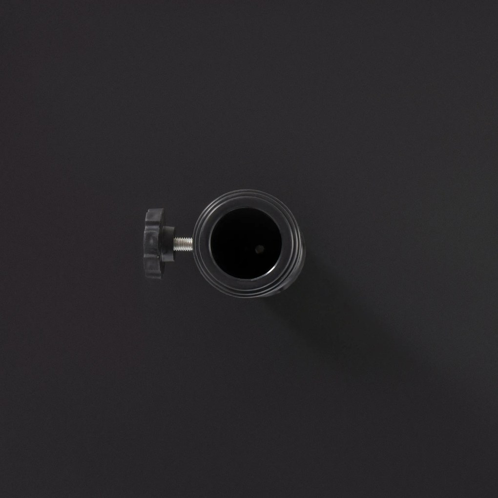 Outsunny Stabilna Podstawa Metalowa do Parasola, Pasuje do Rur Ø30mm Ø35mm Ø38mm, Czarna, 45x45x39cm | Aosom PL