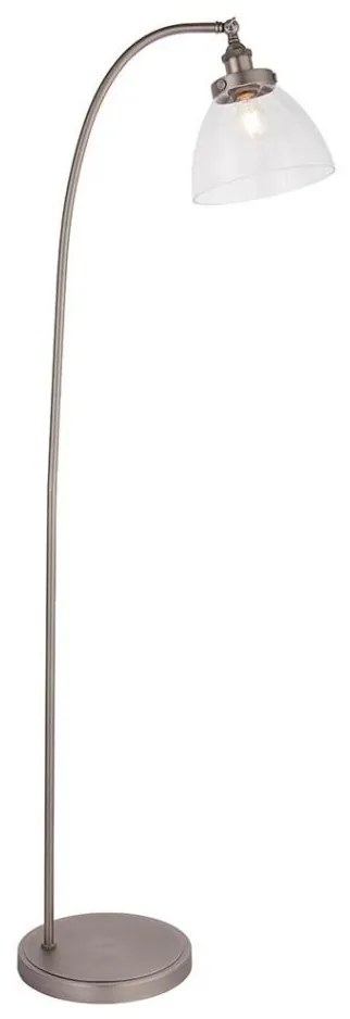 Endon 91741 - Lampa podłogowa HANSEN 1xE27/40W/230V matowy chrom