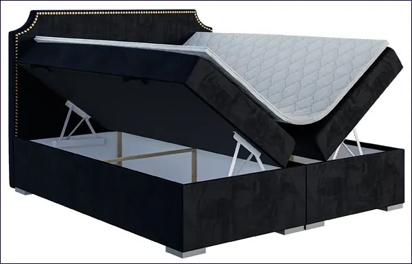 Dwuosobowe łóżko boxspring 140x200 Afre - 32 kolory