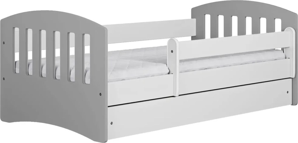 Łóżko dziecinne z barierką mix 80x180 K6-G45