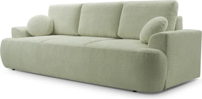 Sofa dwuosobowa VELO wolnostojący z funkcją spania w tkaninie Coral 55