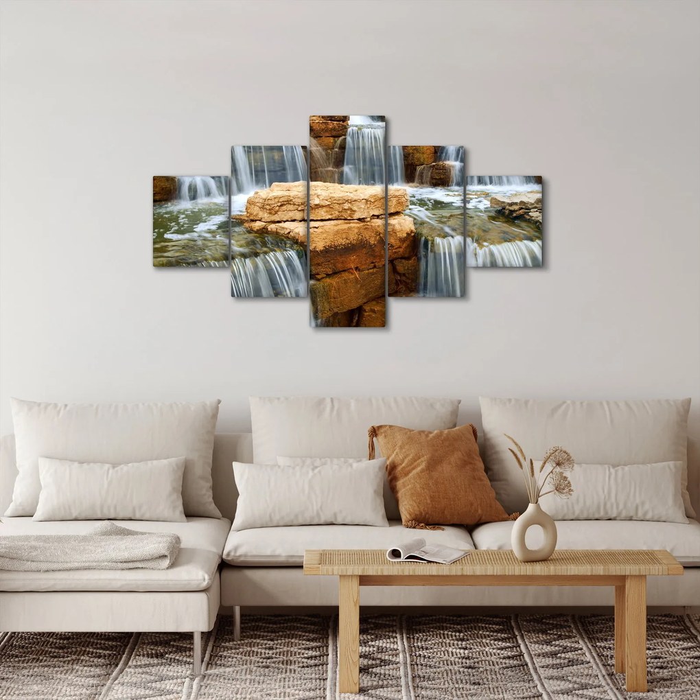 Obraz wodospadu (125x70 cm)