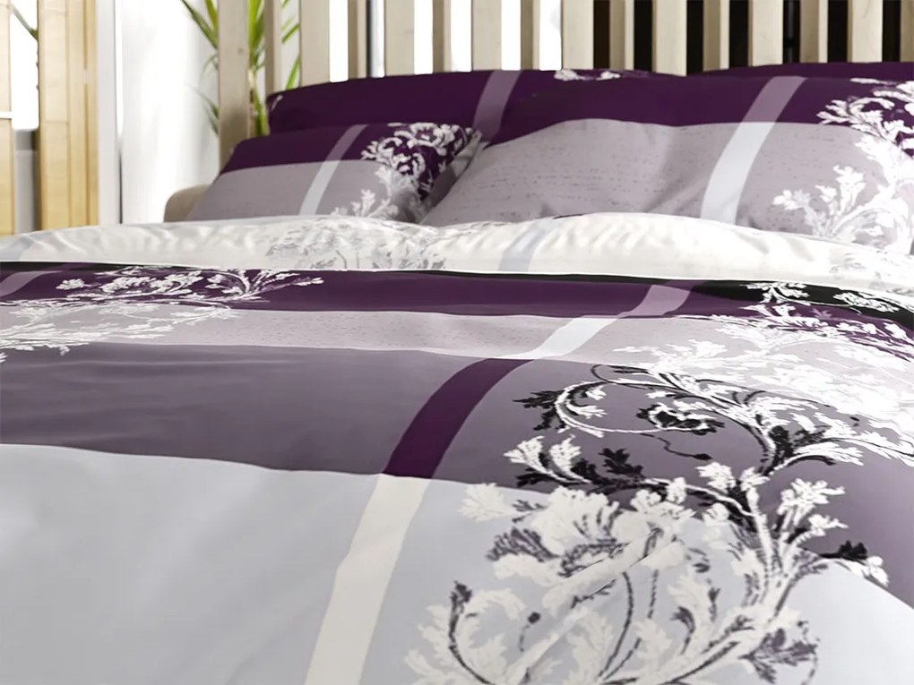 PrzytulneMieszkanie.pl PrzytulneMieszkanie.pl Pościel z mikrofibry LUXURY fioletowa Rozmiar pościeli: 70 x 90 cm | 140 x 200 cm