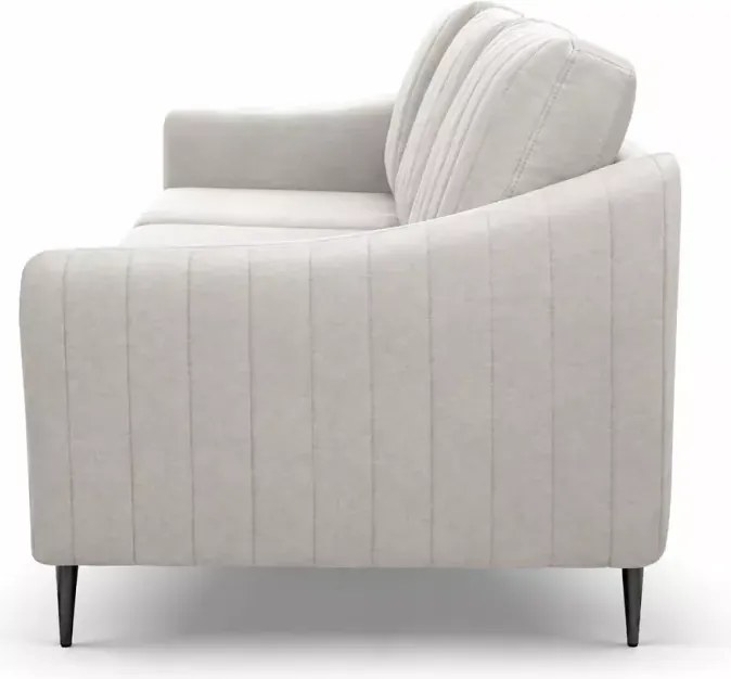 Sofa Valoris 3-osobowa welur – nowoczesna kanapa wolnostojąca do salonu