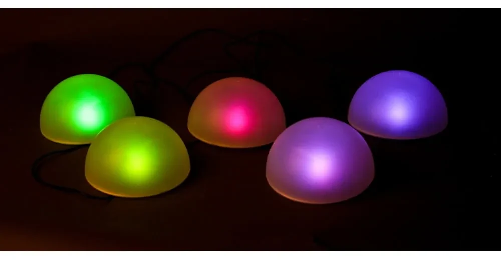 Solarne lampy zewnętrzne zestaw 5 szt. ø 15 cm – Garden Pleasure