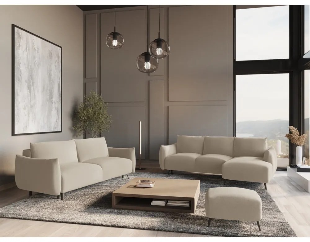 Beżowa sofa 230 cm Malie – Makamii