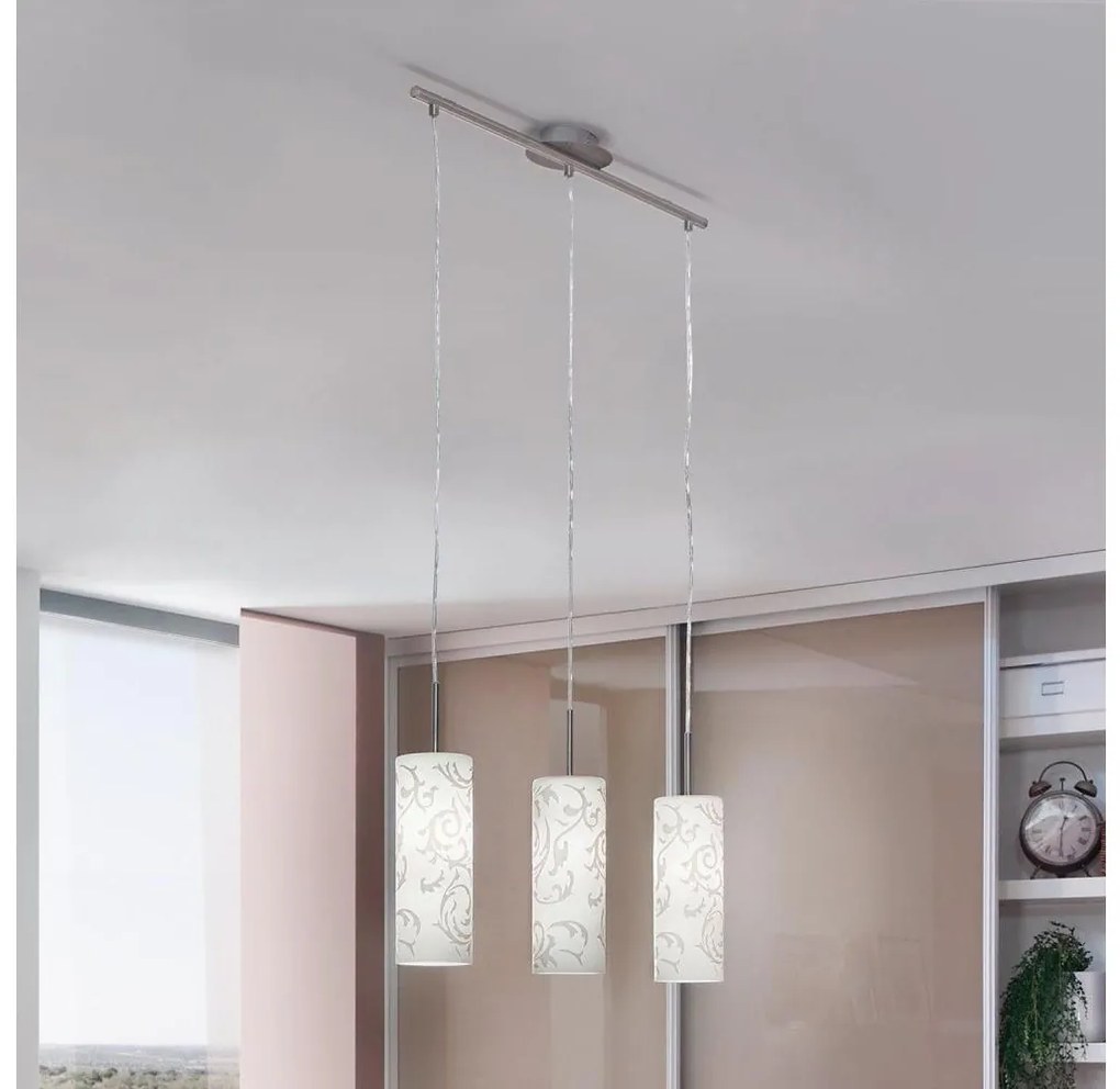 EGLO 90048 - Lampa wisząca AMADORA 3x E27/60W