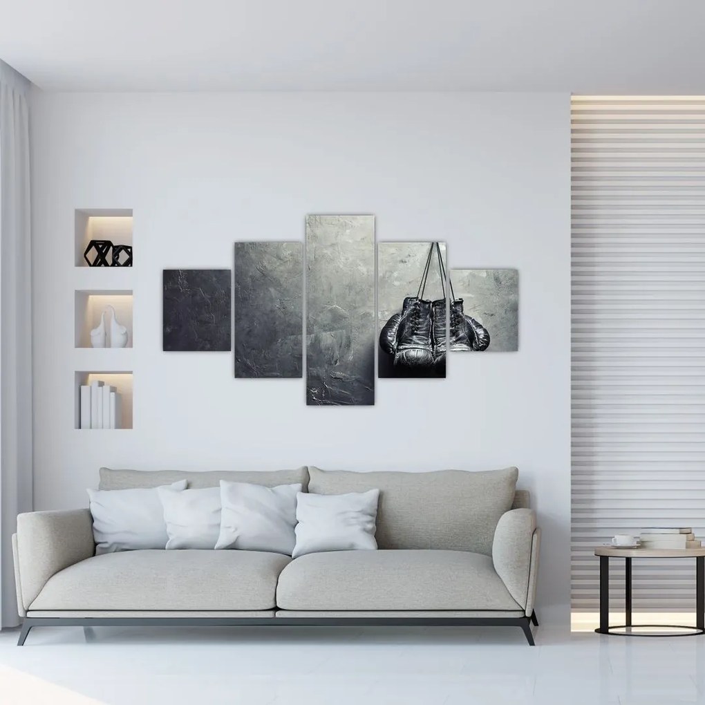 Obraz rękawic bokserskich (125x70 cm)