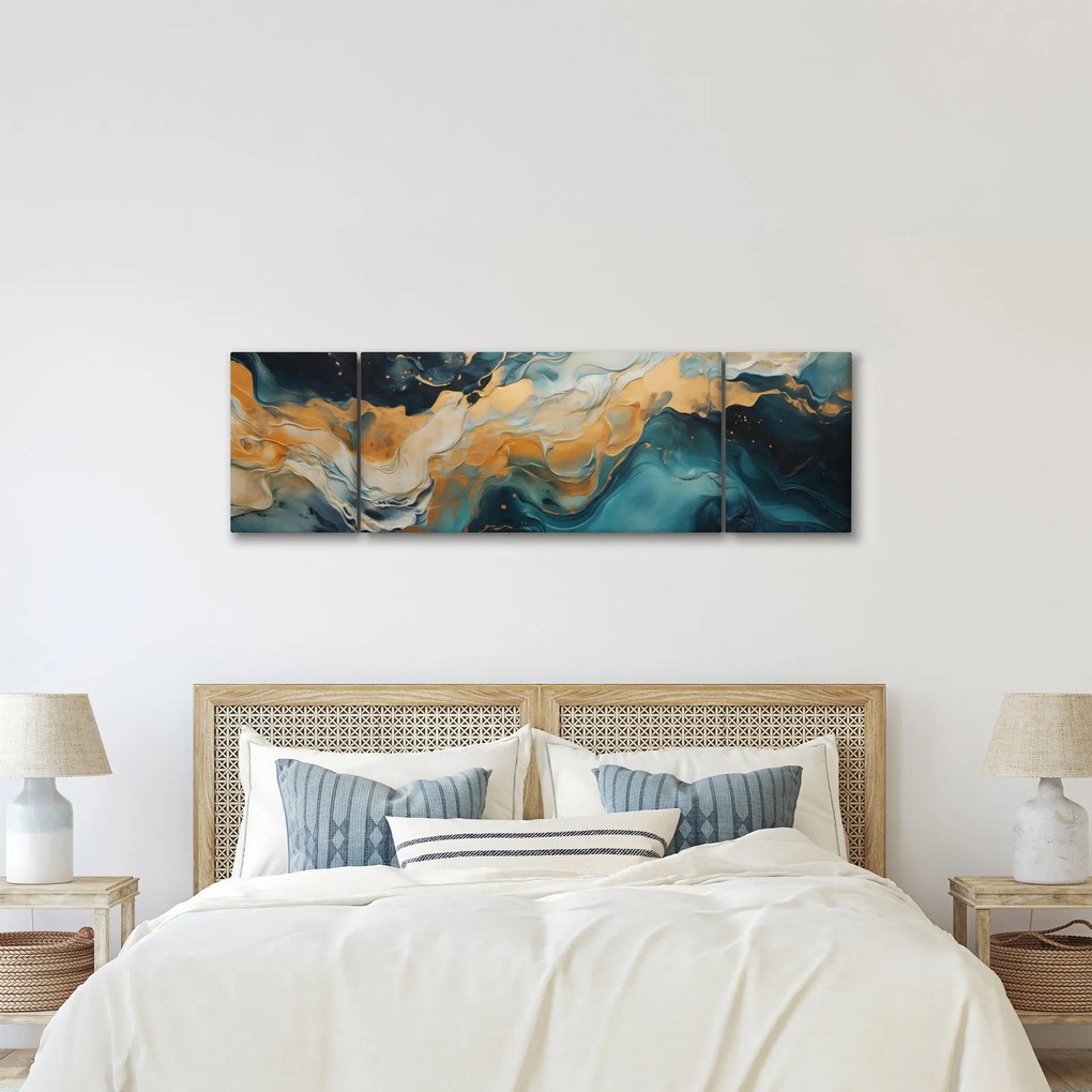 Obraz - Abstrakcja (170x50 cm)