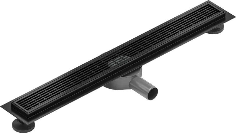 Mexen Flat 360° M33 odpływ liniowy obrotowy 60 cm, czarny - 1733060-40