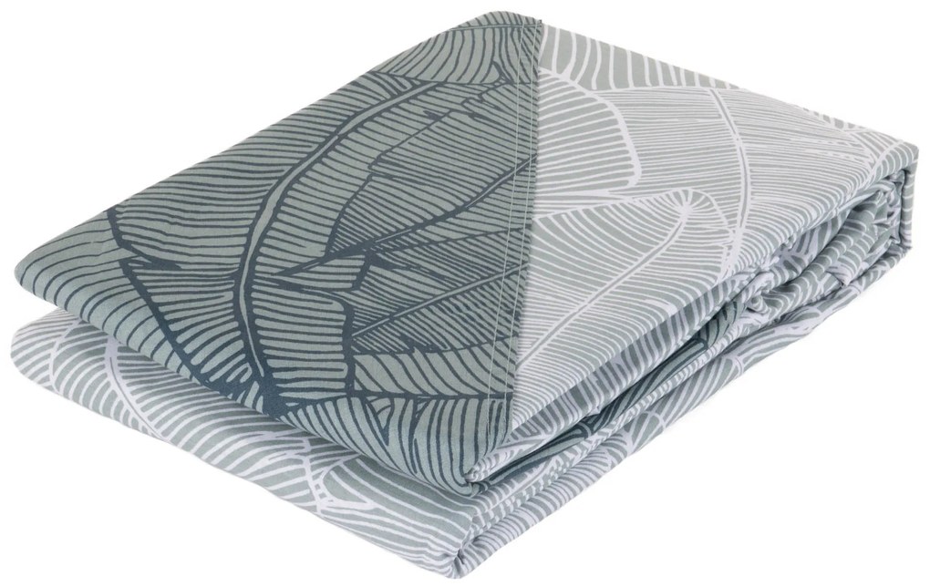 Pościel bawełniana Leaves, dwustronna, 220 x 240 cm