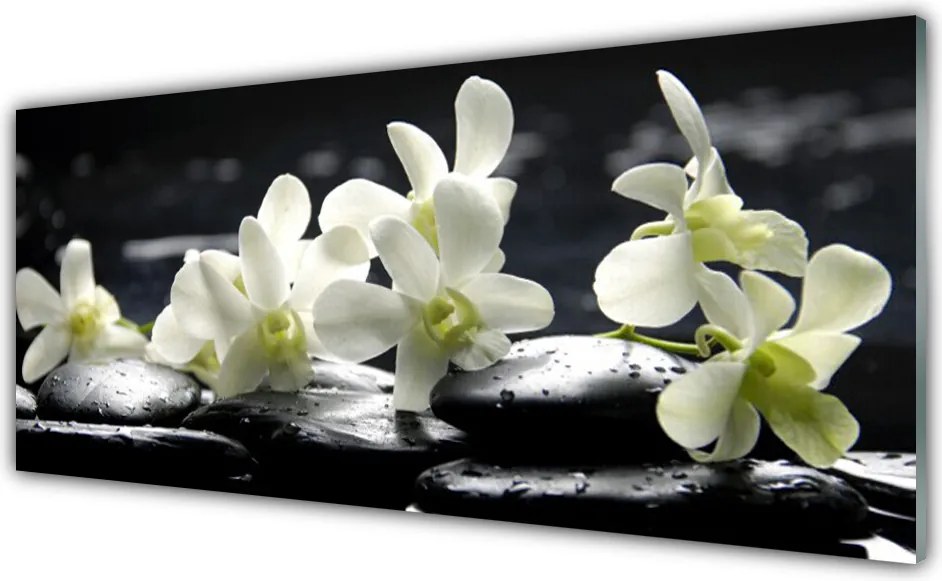 Panel nad blat kuchenny Równowaga: Kwiat I Skała