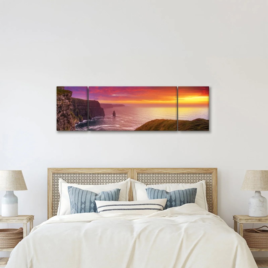 Obraz - Klify Moheru (170x50 cm)