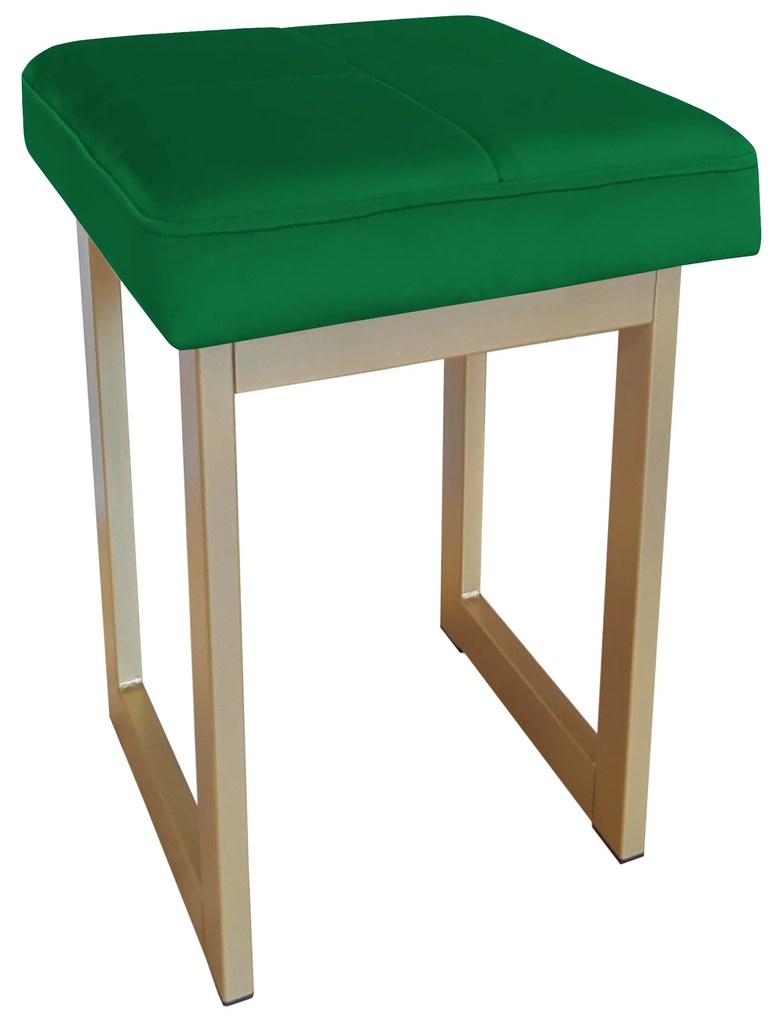 TABORET SOLID 60cm STOŁEK LOFT podstawa złota MG25