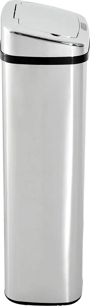 Kosz na śmieci stalowy automatyczny 50l homcom