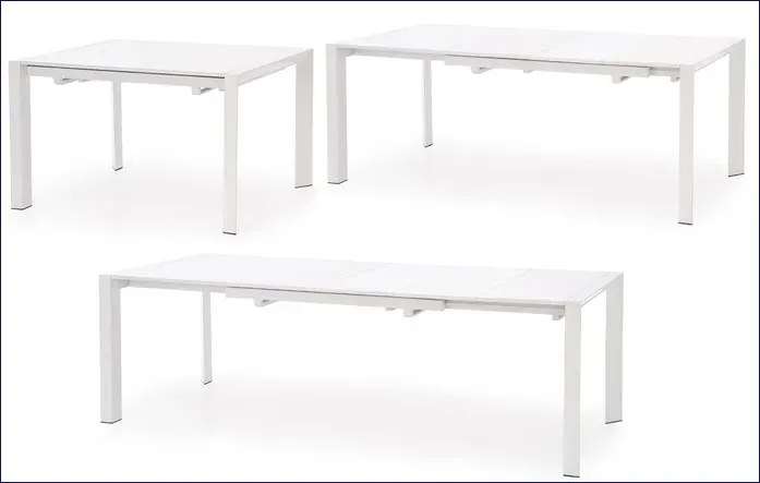 Biały rozkładany stół - Staner 4X