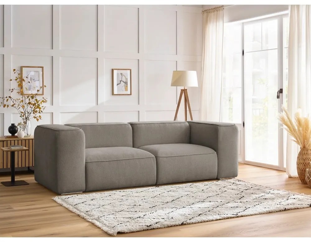 Szarobeżowa sofa 255 cm Zephyr – Bobochic Paris