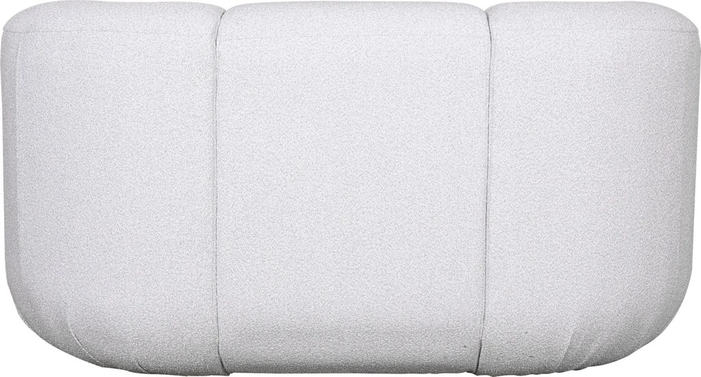 Designerska sofa z tkaniny szenilowej Nua N88-150