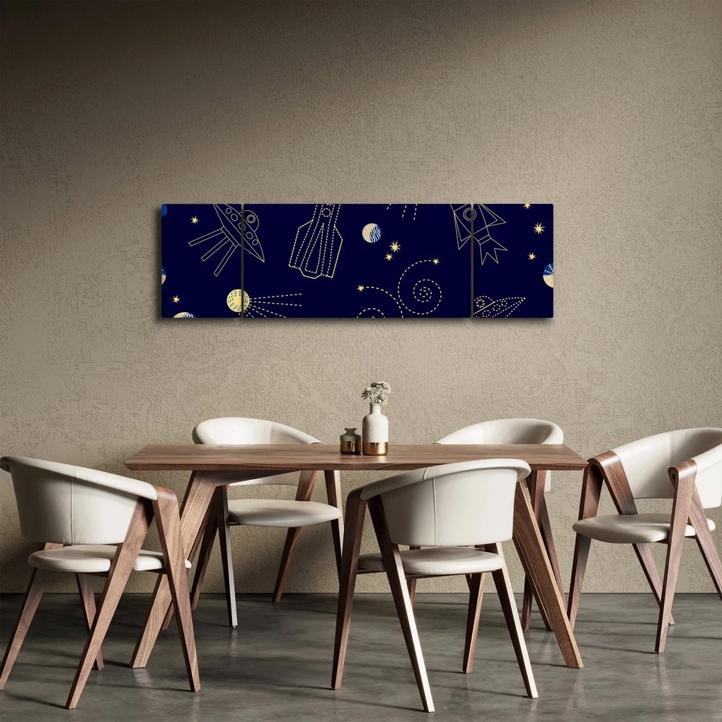 Obraz - Wszechświat (170x50 cm)