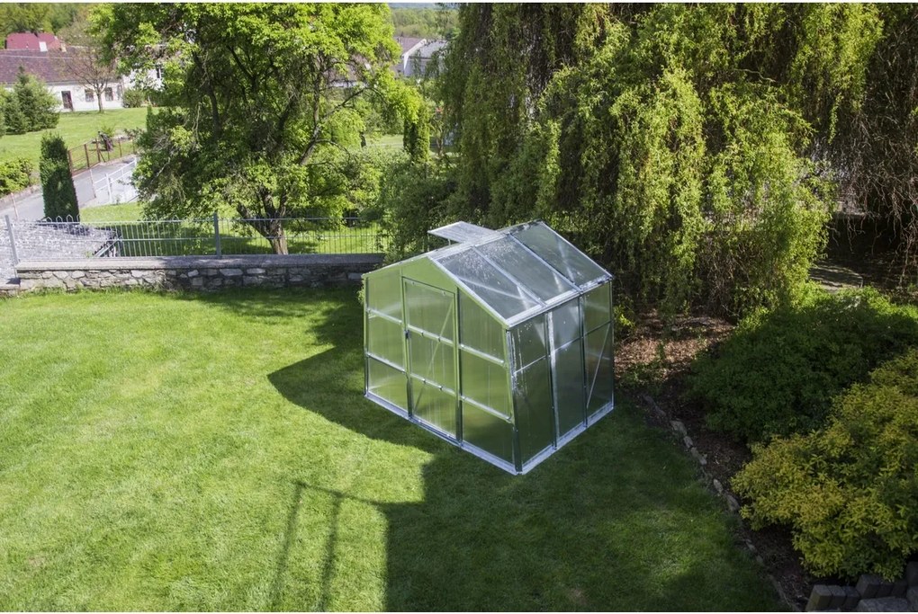 Szklarnia G21 GZ 48 – 251 x 191 cm, ocynkowana