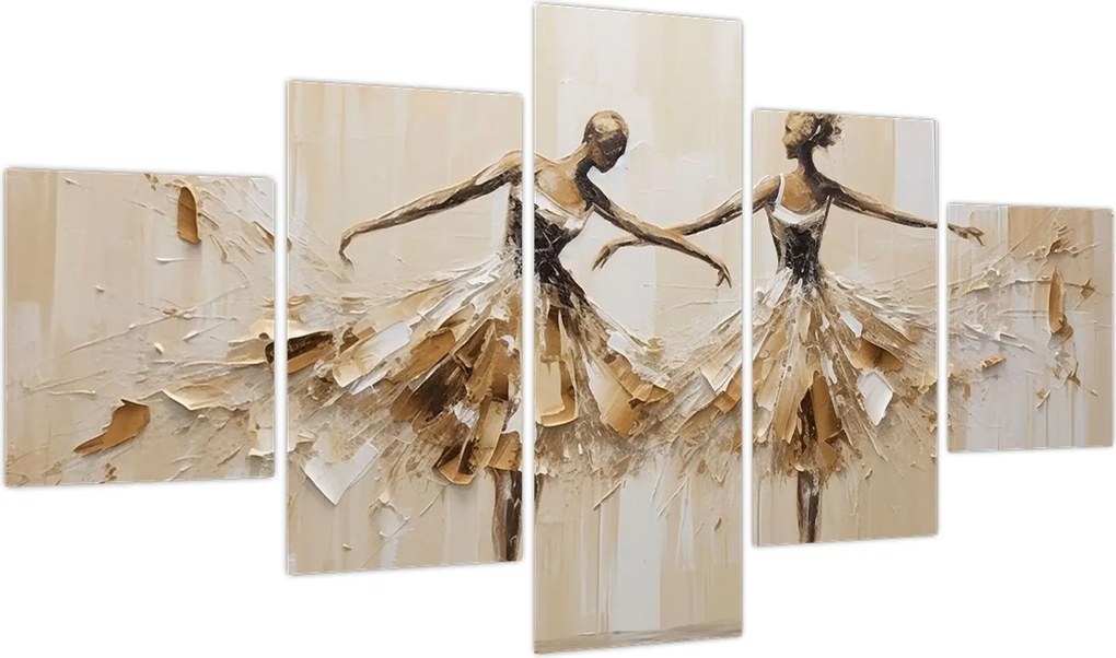 Obraz - Baleriny (125x70 cm)