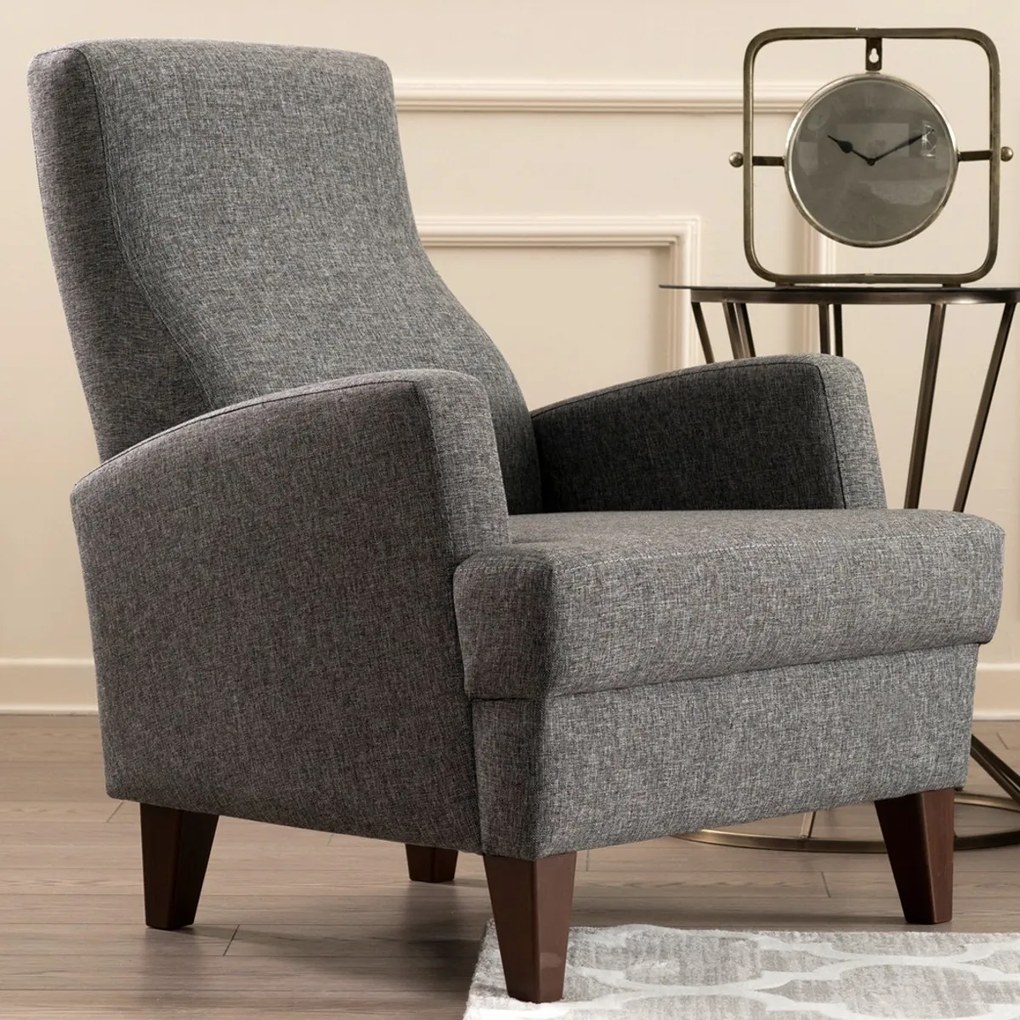 Fotel Kana Bergere Dark Grey