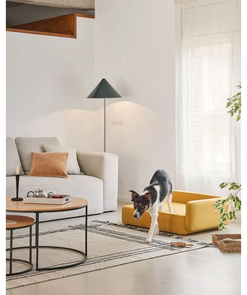 Legowisko dla psa w kolorze musztardowym 96x70 cm Bowie – Kave Home