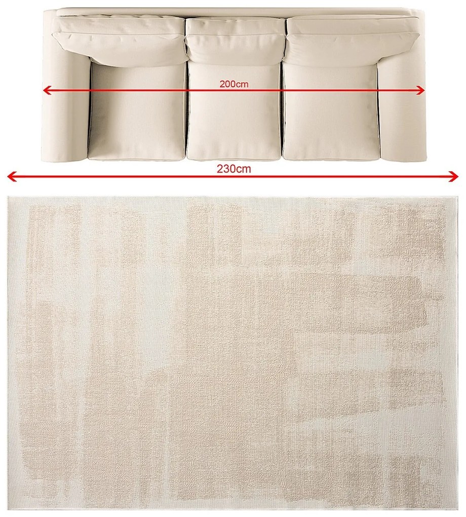 Dywan Abstract Beige I 160x230 cm