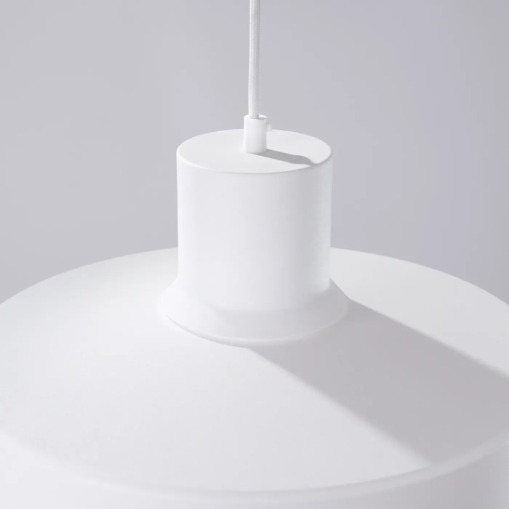 Lampa wisząca BILO biała SOLLUX  LIGHTING