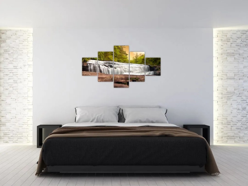 Obraz wodospadu (125x70 cm)
