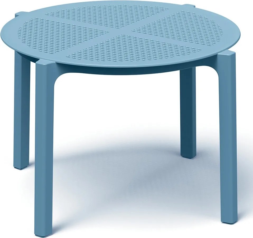Okrągły stolik ogrodowy Nexo z tworzywa sztucznego