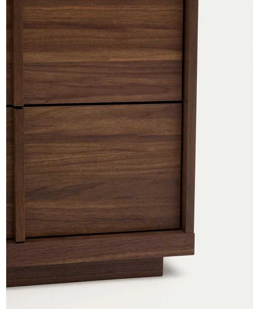 Brązowa komoda w dekorze orzecha 100x78x50 cm Onix – Kave Home