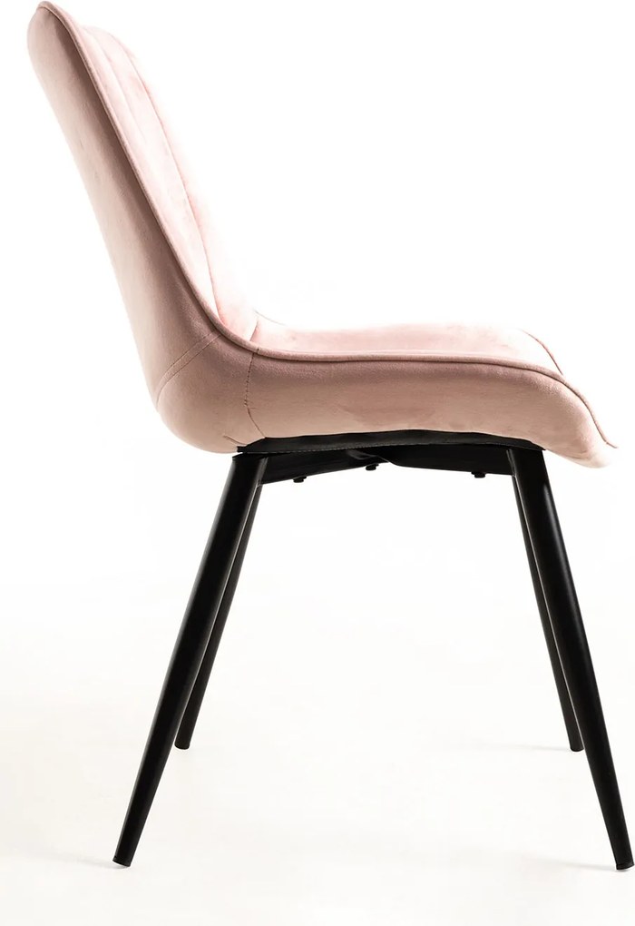 Zestaw 2 Krzese Lene Aksamitne