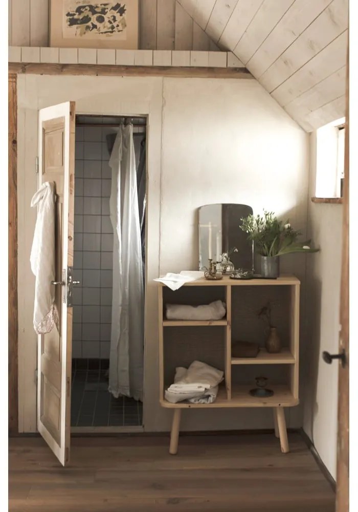 Komoda z drewna sosnowego w naturalnym kolorze Karup Design Kyabi
