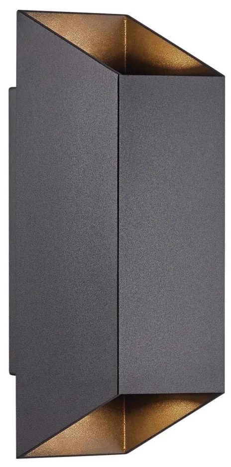 Nordlux - Kinkiet zewnętrzny NICO 2xGU10/35W/230V IP54 czarny