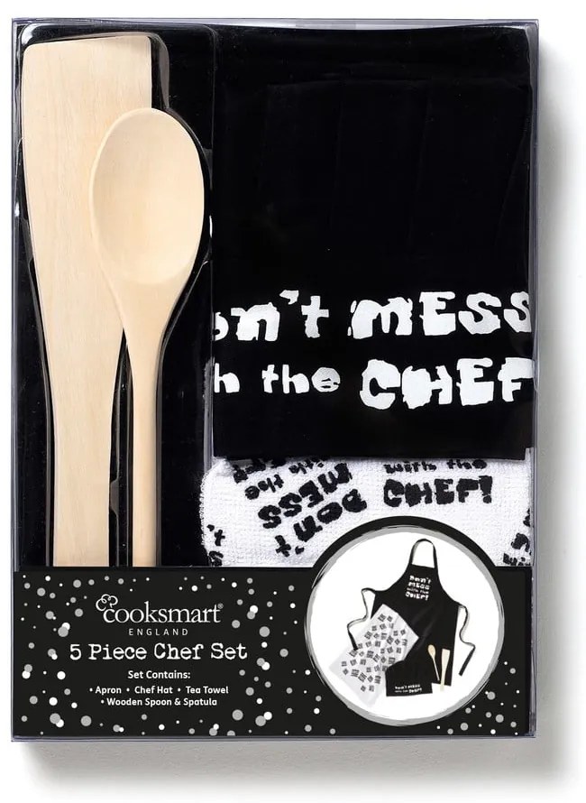 5-częściowy zestaw dla kucharzy Cooksmart ® Don't Mess With The Chef