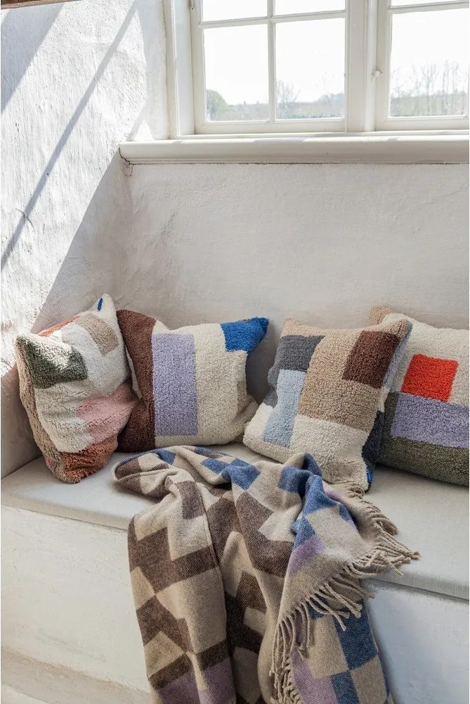 Bawełniana poszewka na poduszkę 50x50 cm Brick – Mette Ditmer Denmark