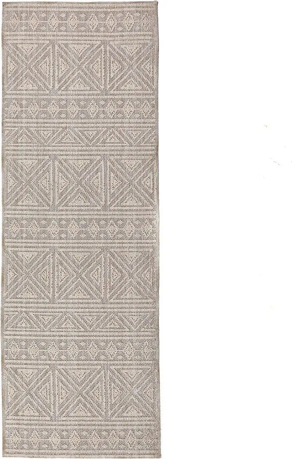 Szaro-beżowy chodnik odpowiedni do prania 58x230 cm Lucia – Flair Rugs