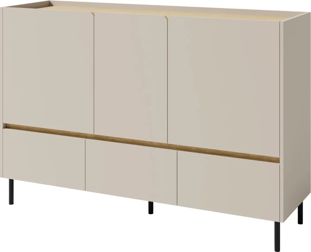 Komoda MURO 150 cm do Salonu Sypialni Odcienie beżu