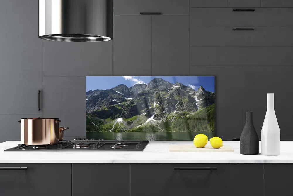 Panel nad blat kuchenny Panorama Alpejskiej Natury