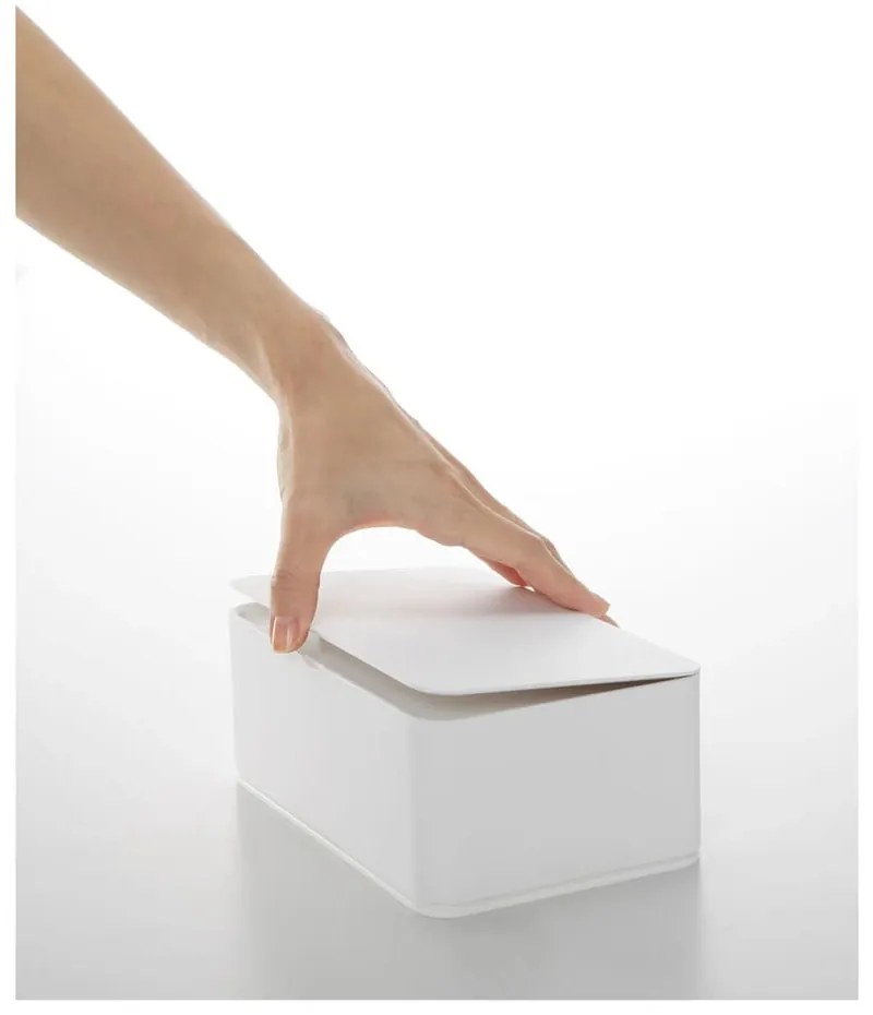 Biały pojemnik na chusteczki nawilżane YAMAZAKI Smart