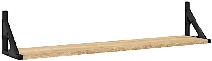 2 półki ścienne na kwiaty dąb sonoma 80 cm C9-E36