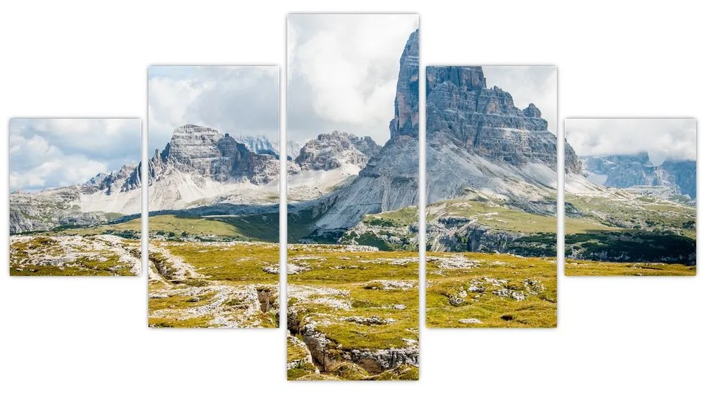 Obraz - Włoskie Dolomity (125x70 cm)