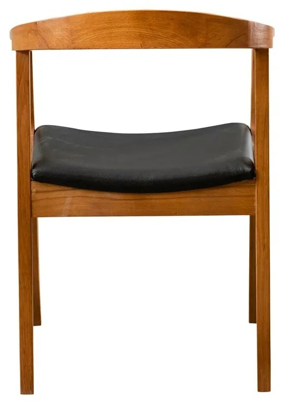 Krzesło do jadalni Albero Black and Walnut