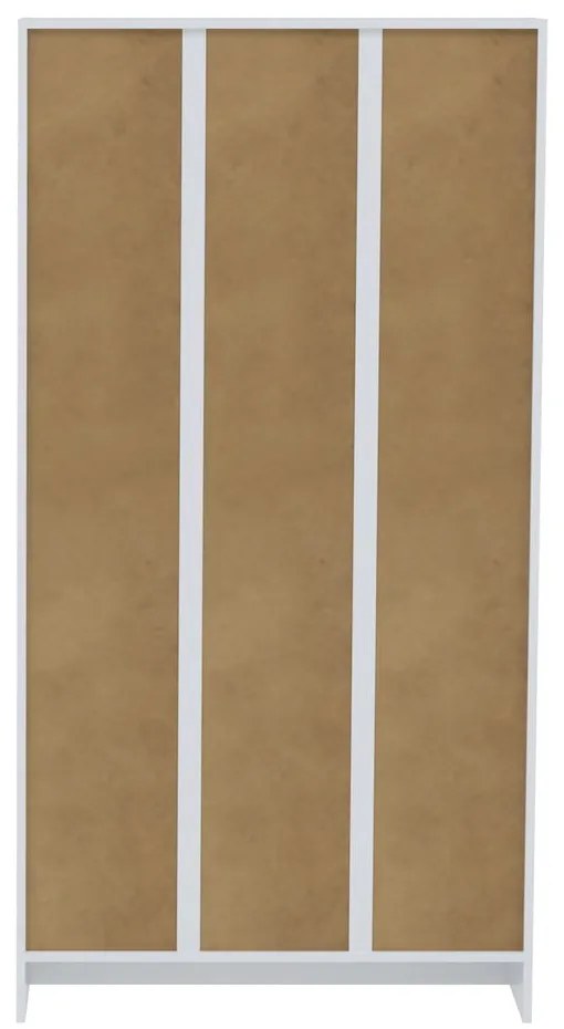 Biała szafka łazienkowa 90x182 cm Combi – TemaHome
